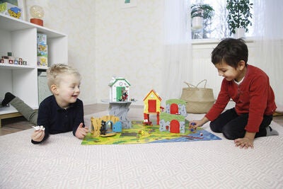 Bamse - Verdens sterkeste bjørn Figursett Farmor, Katten & Musen