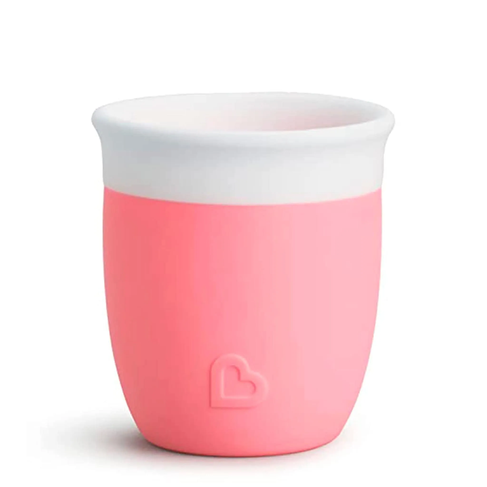 Munchkin Petit Verre en Silicone 2oz - Corail