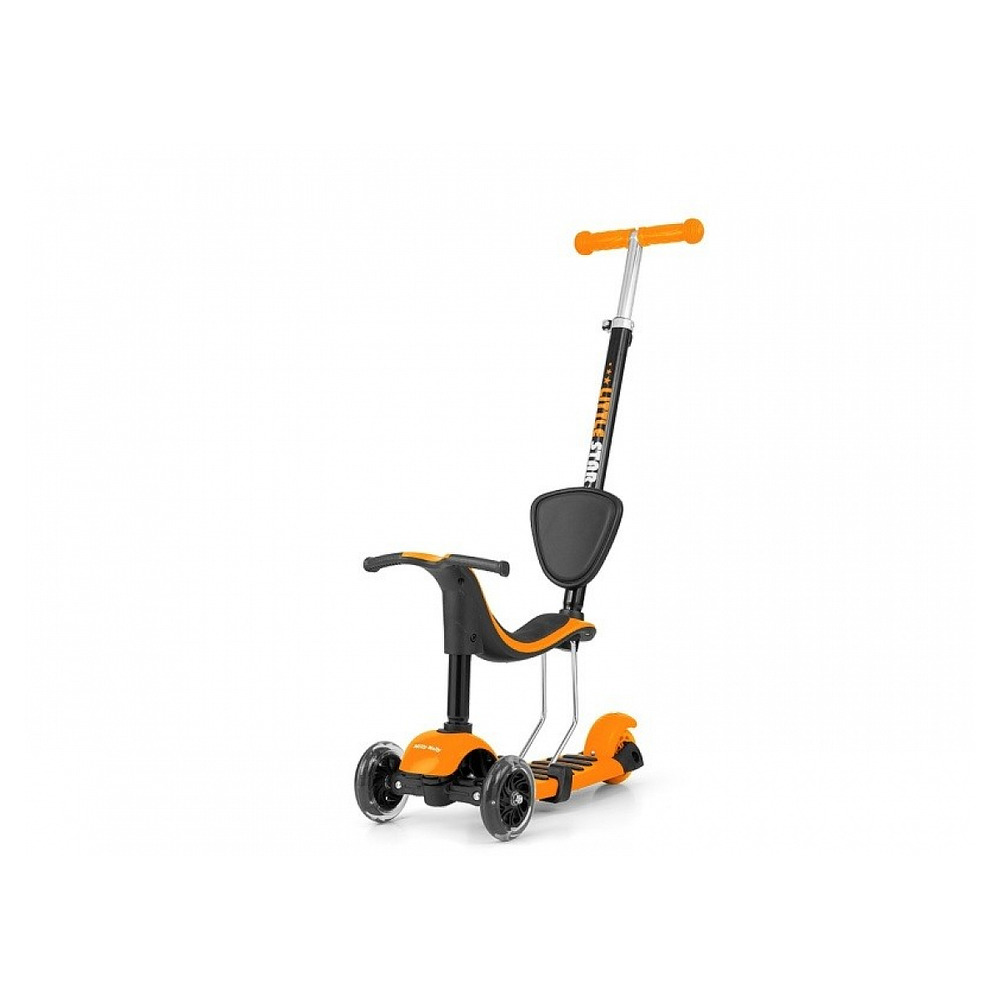 Porteur trottinette 3 en 1 little star orange