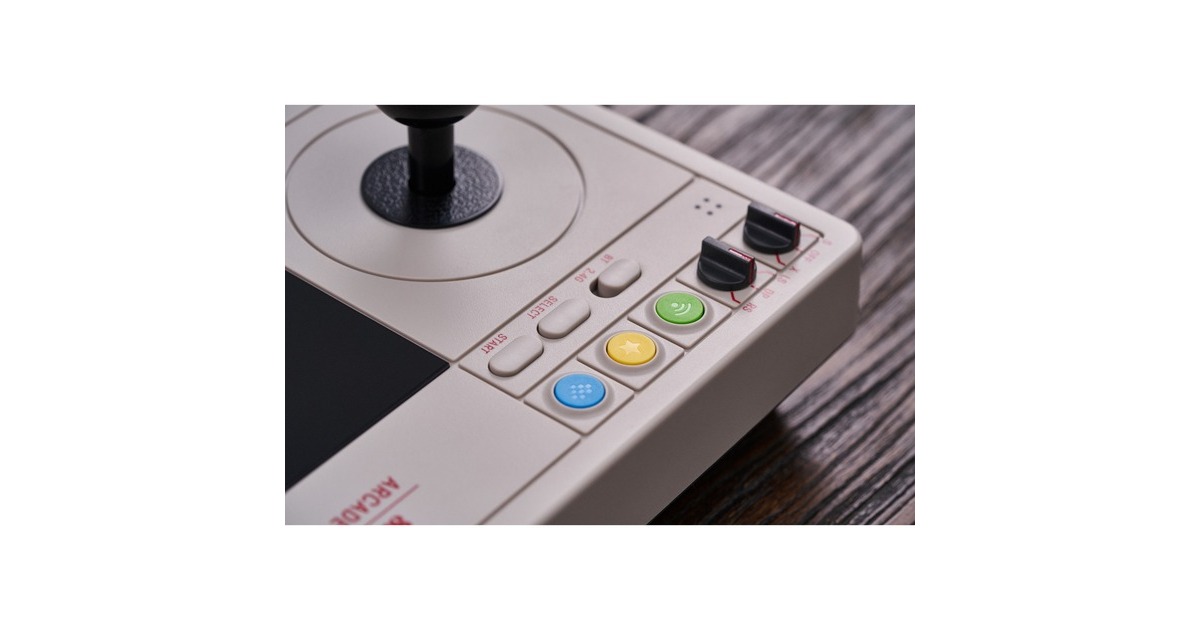 8BitDoArcade Stick gamepad  (Grijs)