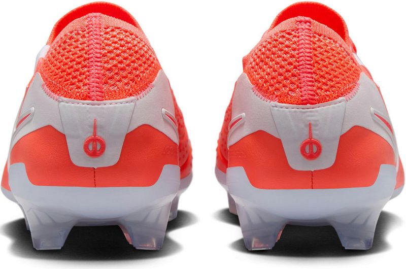 Nike Heren Legend 10 Elite FG - Hot Lava Wit - Voetbalschoenen