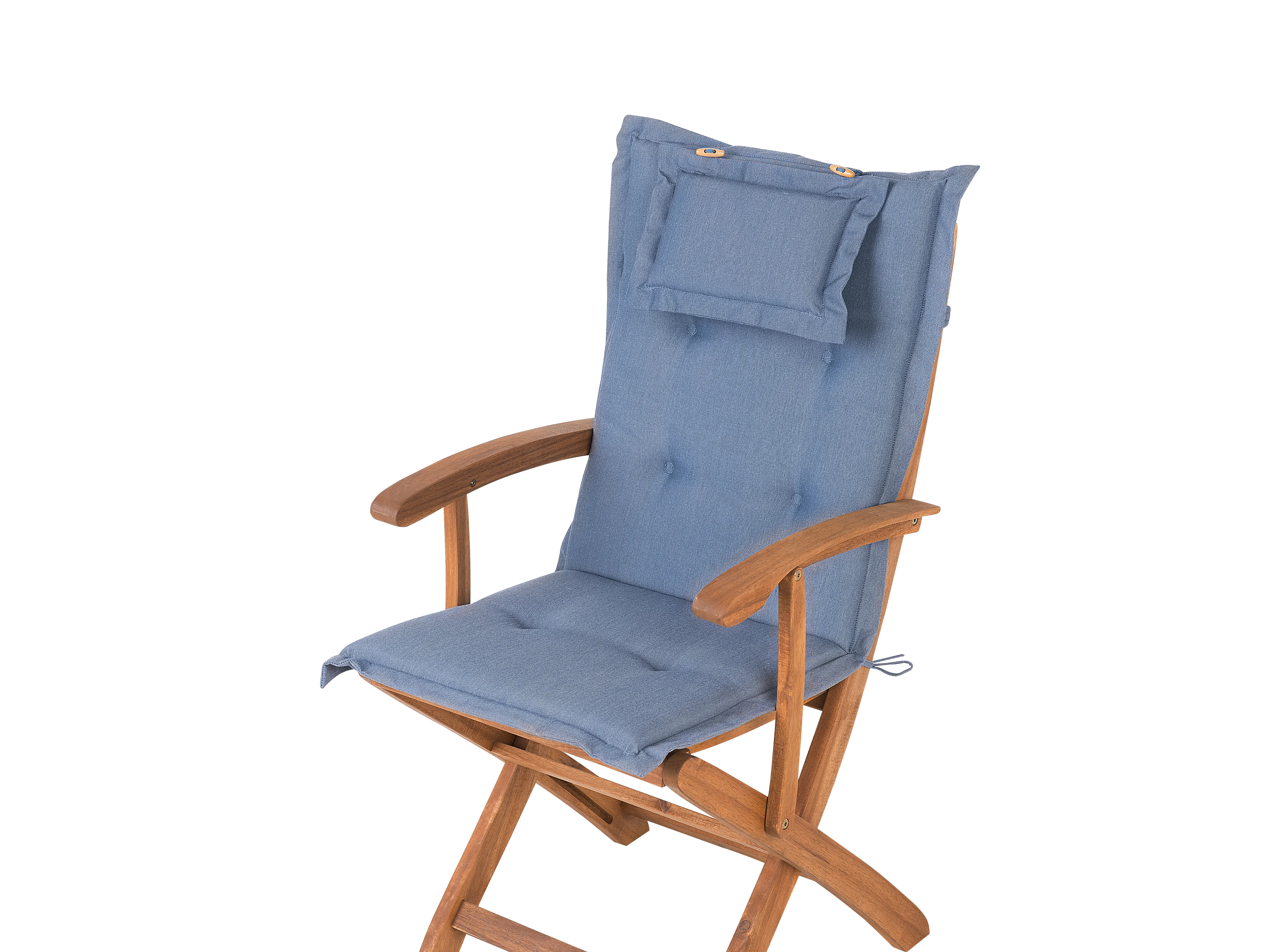 Tuinset 8-zits MAUI met kussens Acaciahout Blauw