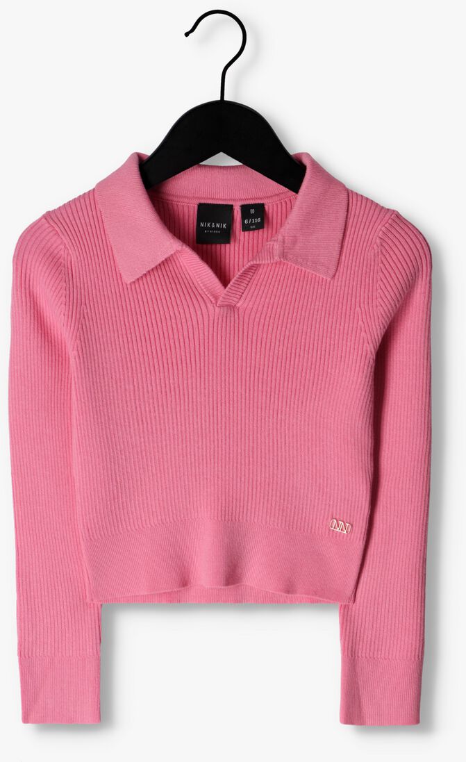 NIK & NIK roze nik & nik trui gemma pullover