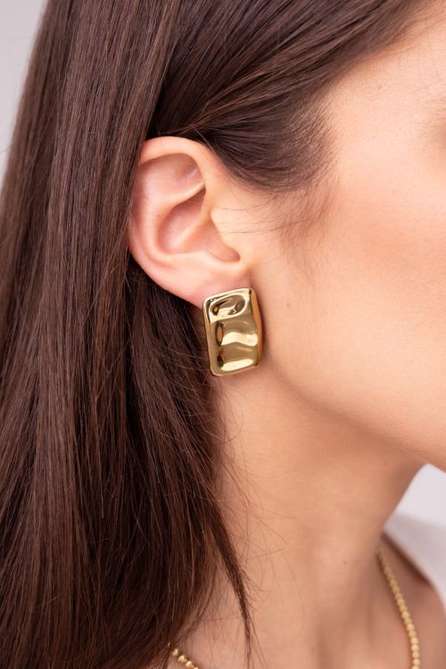 Bold studs vintage vierkant
