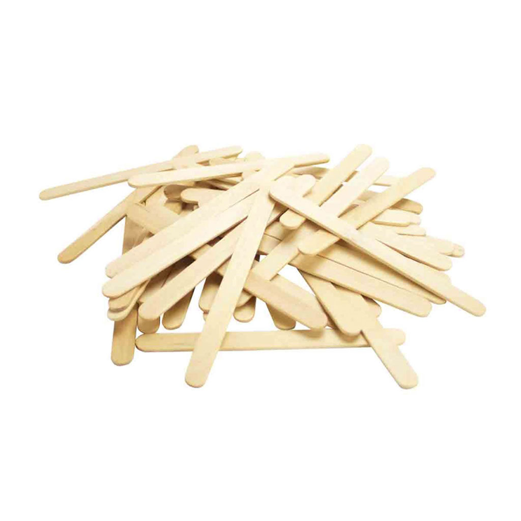 Lot de 50 languettes en bois 11.4x1cm