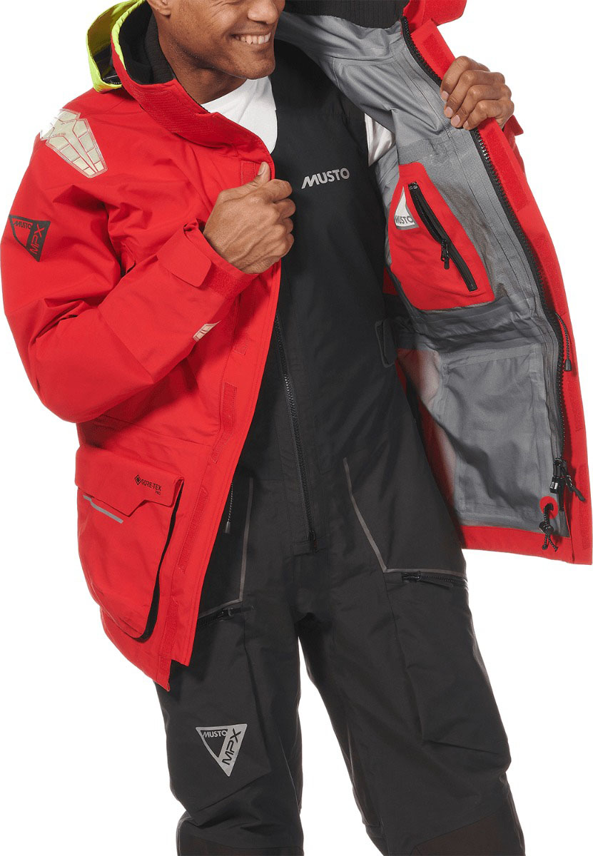 MPX GTX PRO Offshore Jacket 2.0 Herre 169/True Red