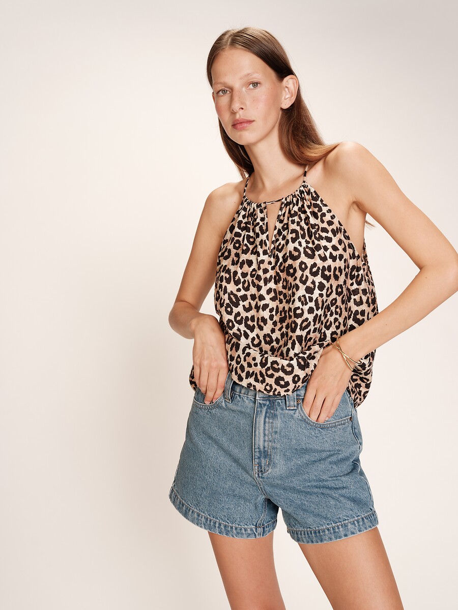 GRACE & MILA<br>Blusa estampada com alças ROBB