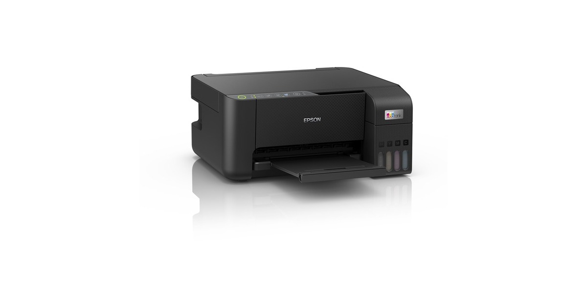 EpsonEcoTank ET-2860 A4 multifunctionele Wi-Fi-printer met inkttank all-in-one inkjetprinter  (Zwart, Scannen, Kopiëren, inclusief tot 3 jaar inkt)