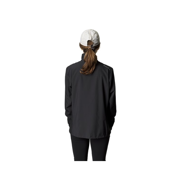 Houdini W's Pace Wind Jacketen True Black