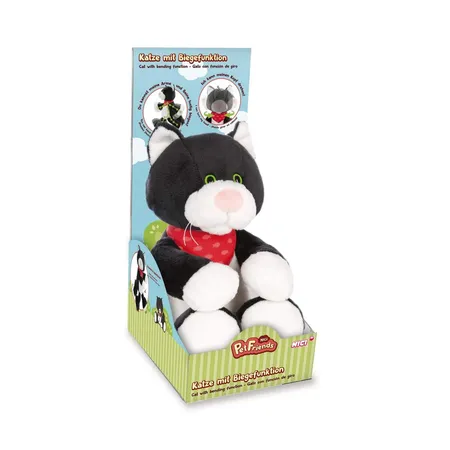 NICI Kuscheltier Katze Pepper mit Biegefunktion