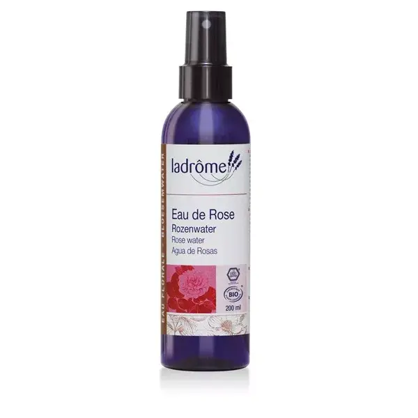 Água Floral de Rosas Orgânica Ladrome 200ml