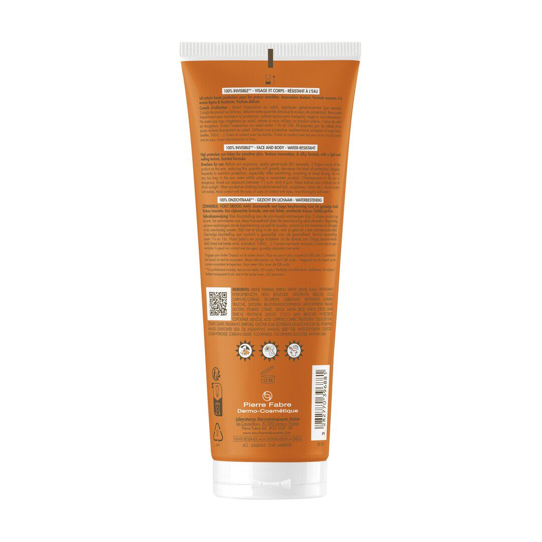 AVENE  Protetor Solar Leite SPF50 - 250ml
