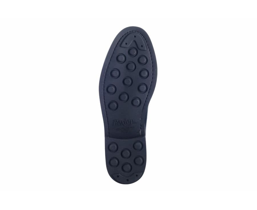 Derbies homme cuir Noir semelle gomme - MONTEREY GOMME CITY