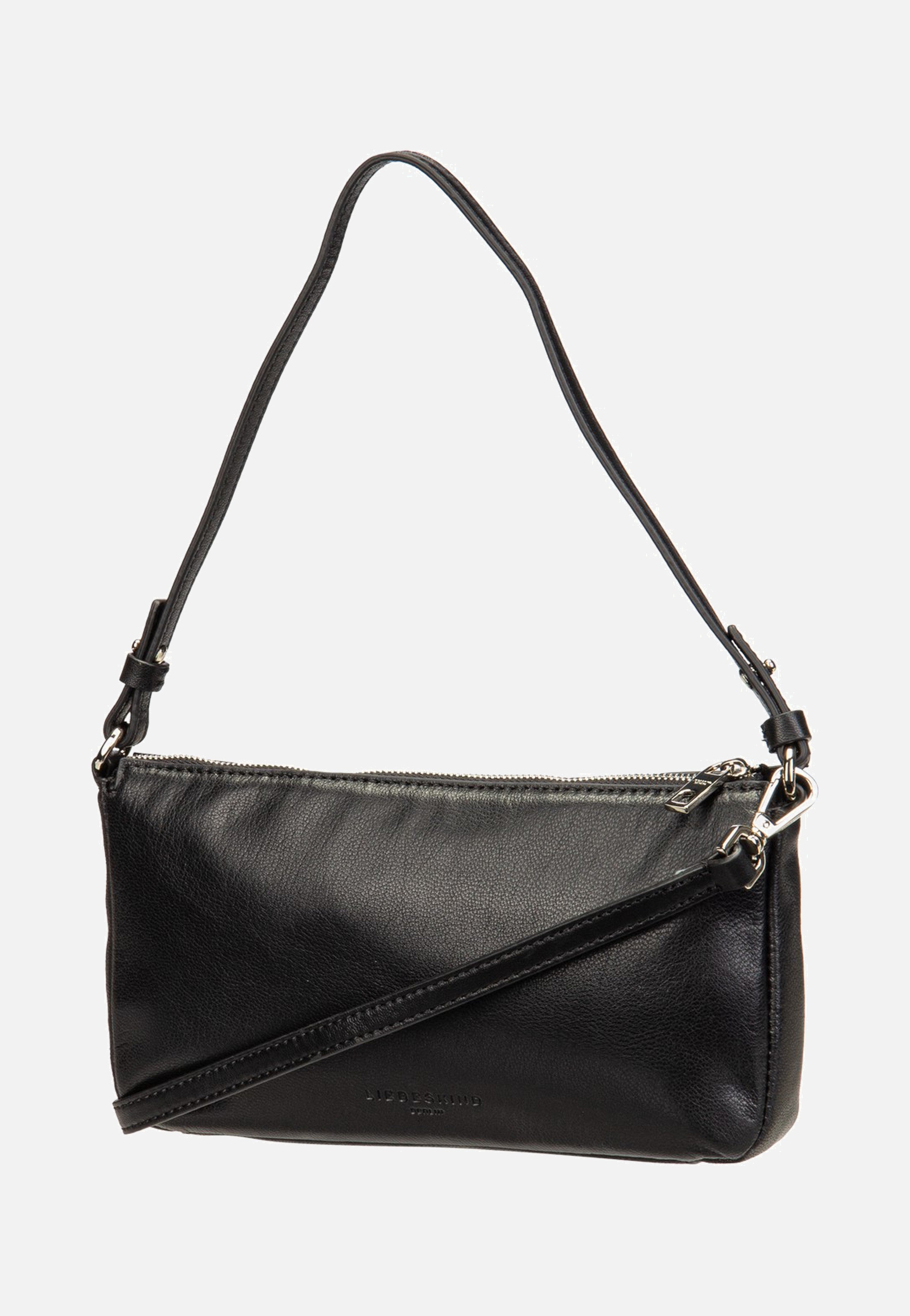 Ryker Eylets Crossbody S Vintage Goat Black - Abendtasche