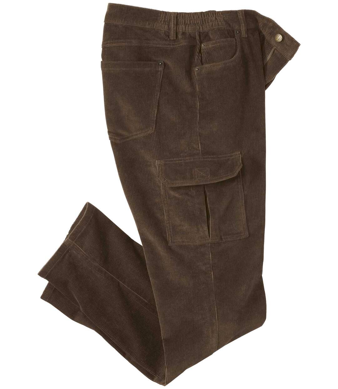 Pantalon Velours Cargo Confort
