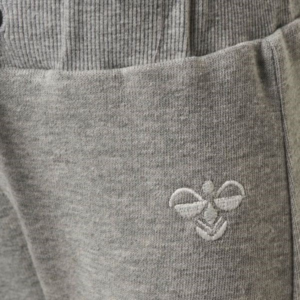Santo Crew Suit Grey Melange - Hummel → Luksusbaby.dk