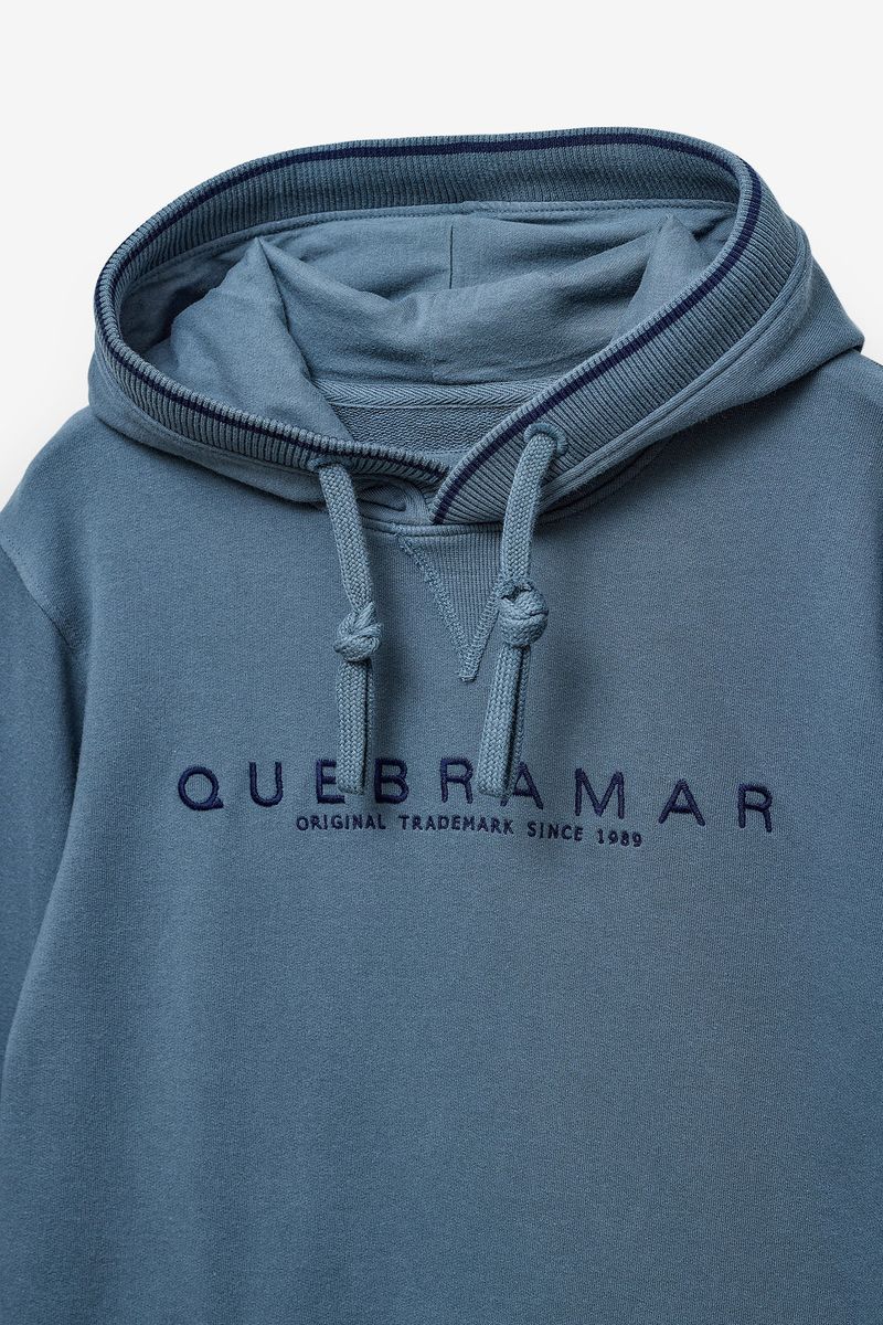 SWEATSHIRT COM CAPUZ EFEITO LAVADO