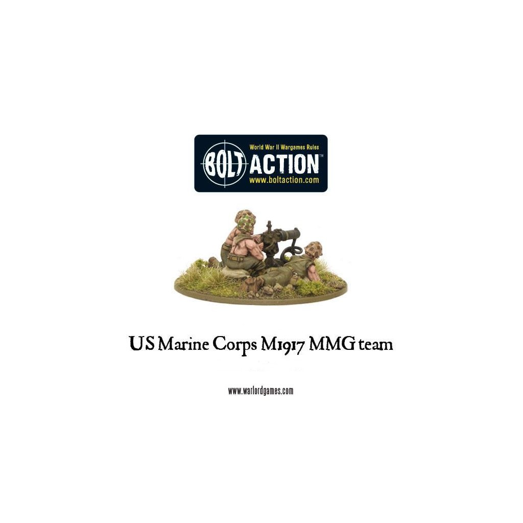 Bolt Action - USMC M1917 MMG Team
