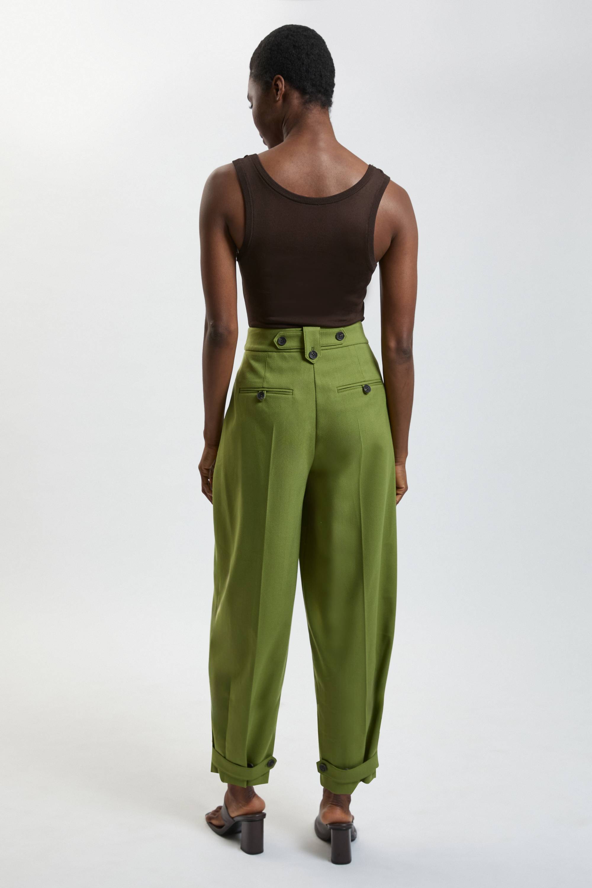 KarenMillen Pantalon Utilitaire À Texture Chevron