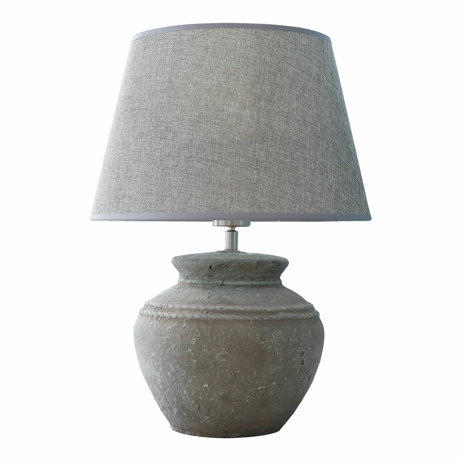 Tischlampe Cleveland grau