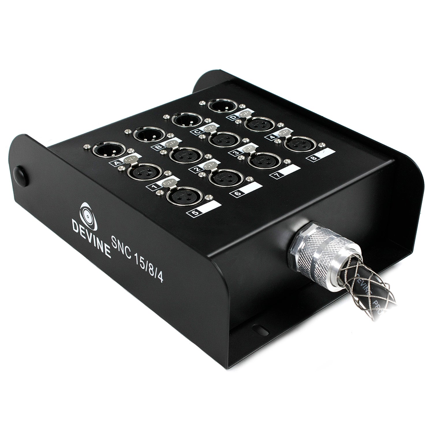 Devine SNC-15-8-4 Stagesnake XLR multikabel 8-weg 15 meter