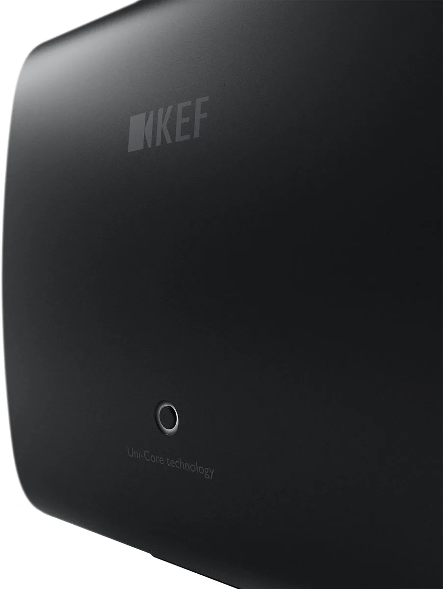KEF KC 62 Noir mat Caissons de basses