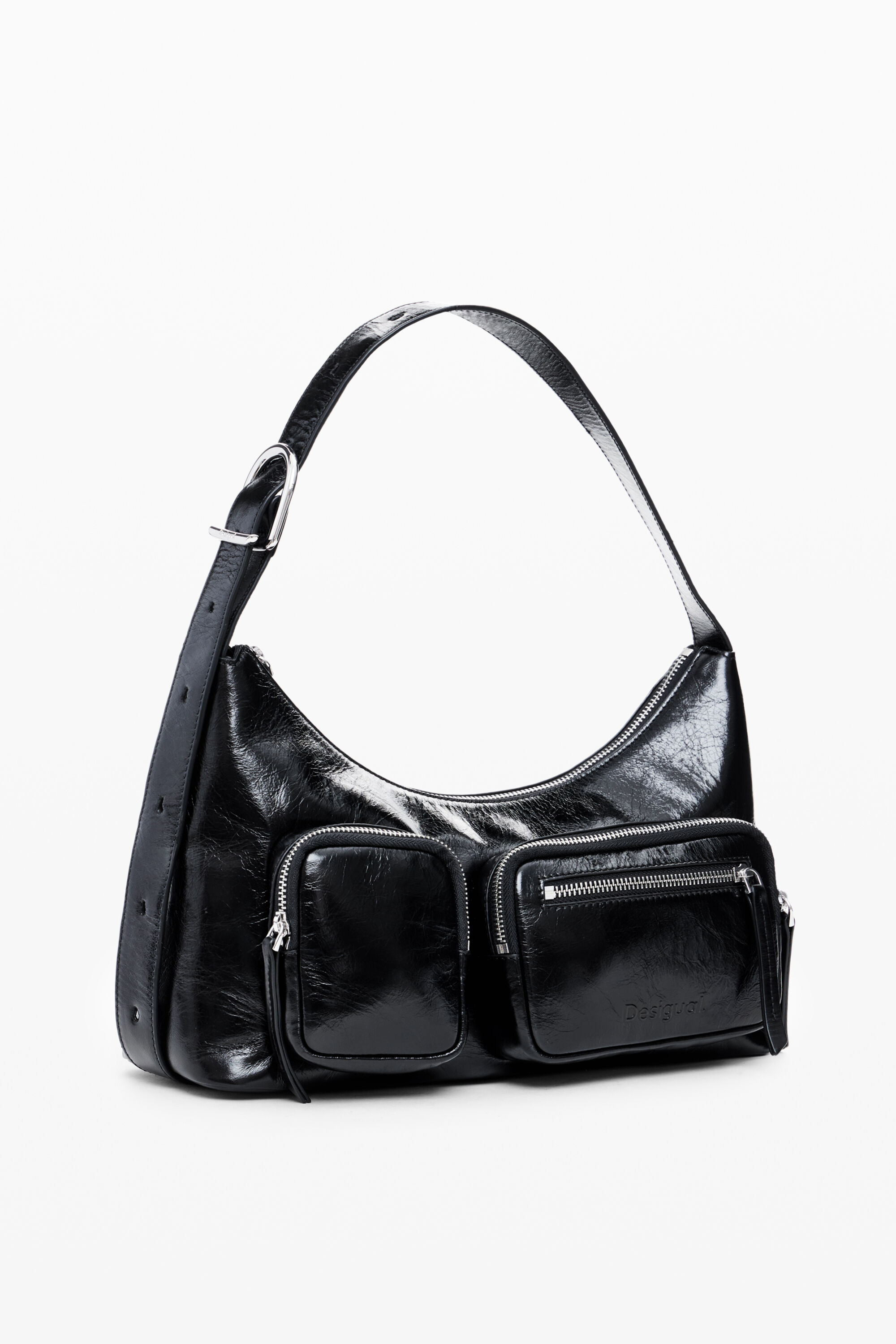Bolso piel bolsillos
