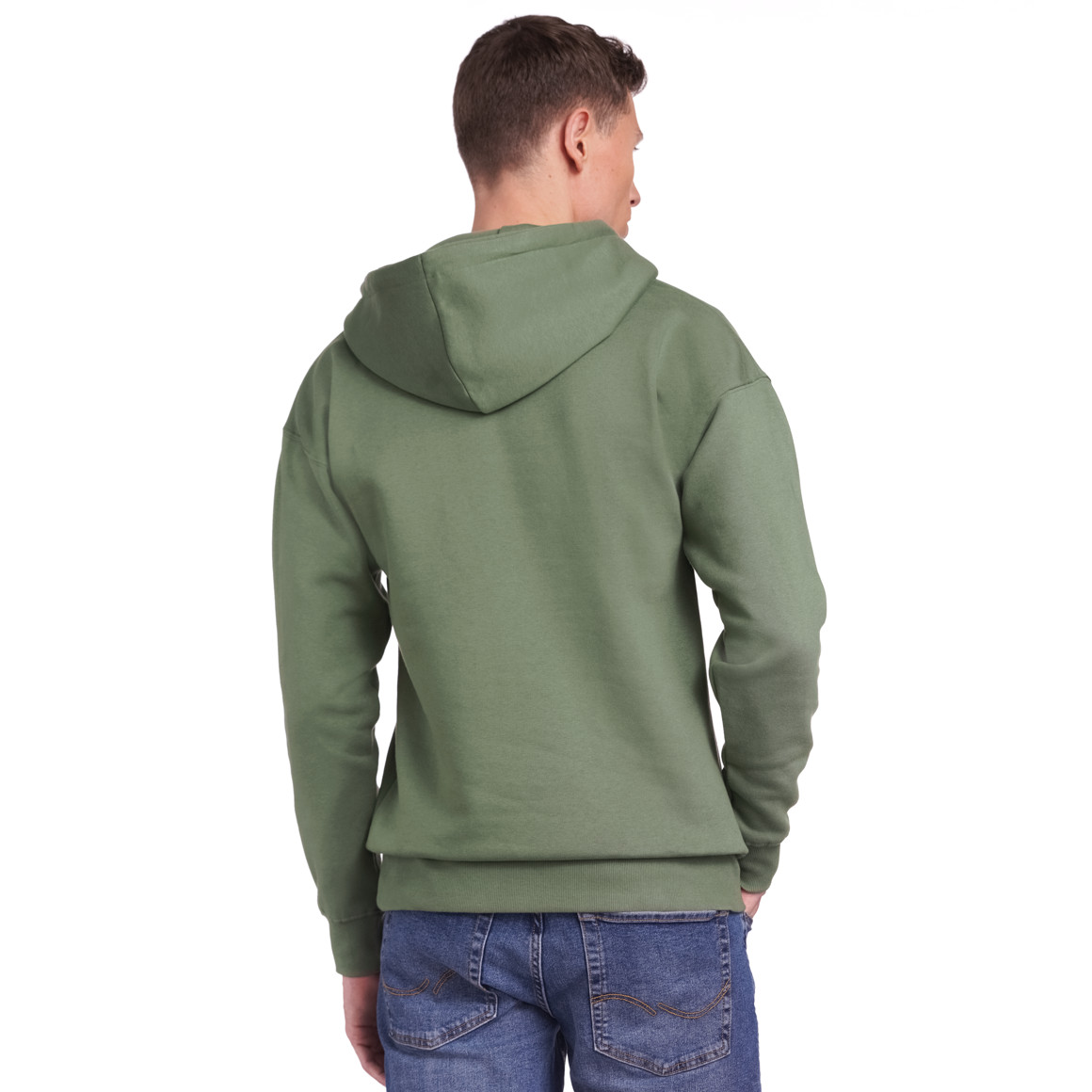 Jonas Nielsen Peanuts Hoodie mit Stickerei dunkelgrün