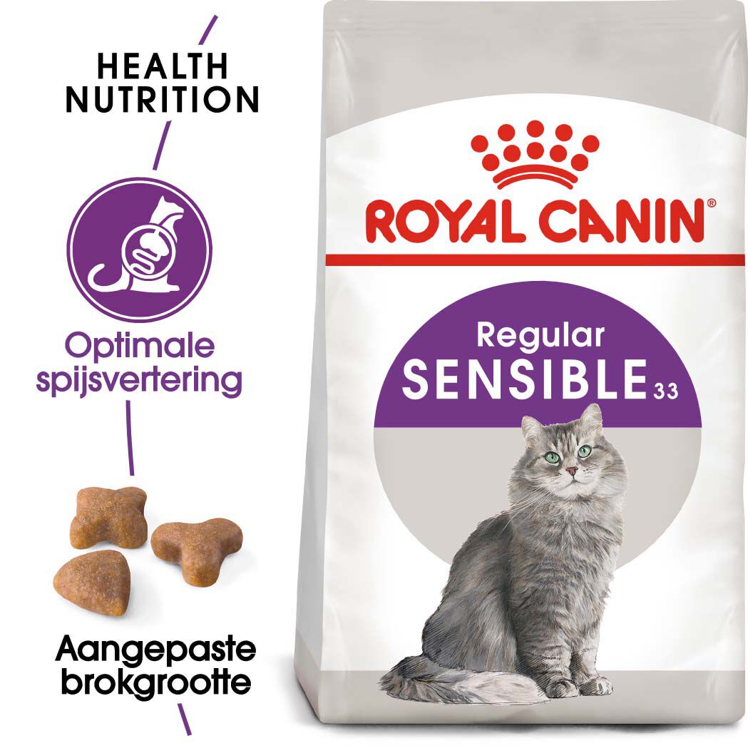 Royal Canin Sensible 33 - Kattenvoer - 10 Kilogram - Gevogelte