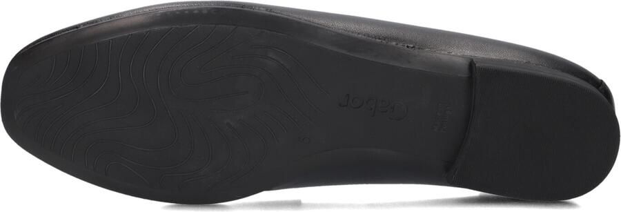 Gabor 213 Loafers Dames Instappers Zwart