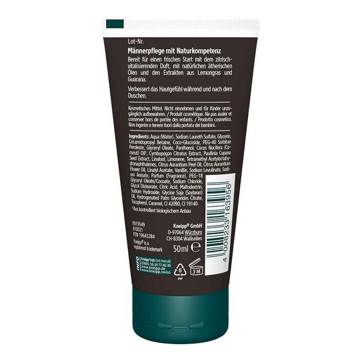Kneipp Men 3in1 Pflegedusche Startklar, 50 ml