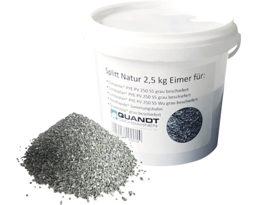 Quandt steenslag voor PYE PV 250 S5 dakbanen, grijsgroen, 2,5 kg
