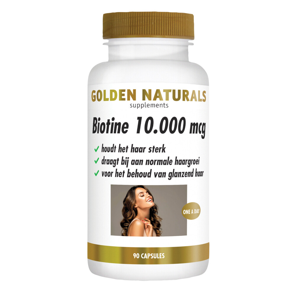 Golden Naturals Biotine 10.000mcg90 vegacapsules