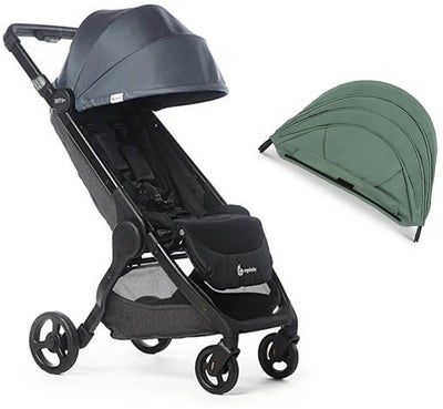 Ergobaby Metro+ Trille inkl. Ekstra Kalesje, Slate Grey/Sea Grass