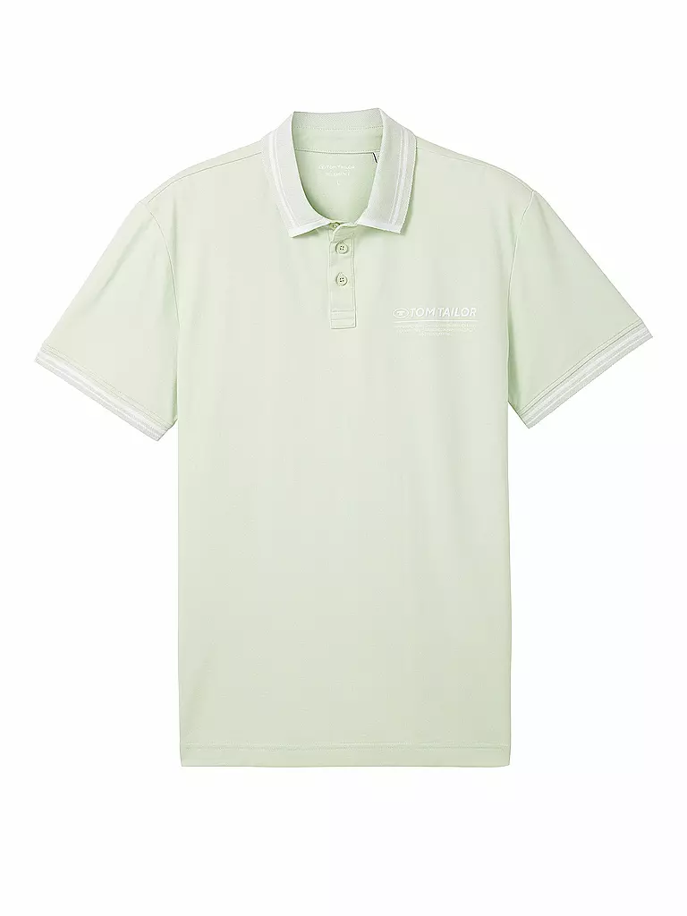 TOM TAILOR Poloshirt grün