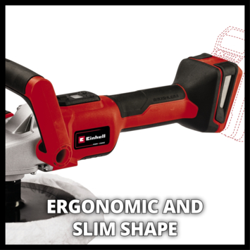 Einhell 18V polijst-/schuurmachine CE-CP 18/180 Li E (zonder accu)