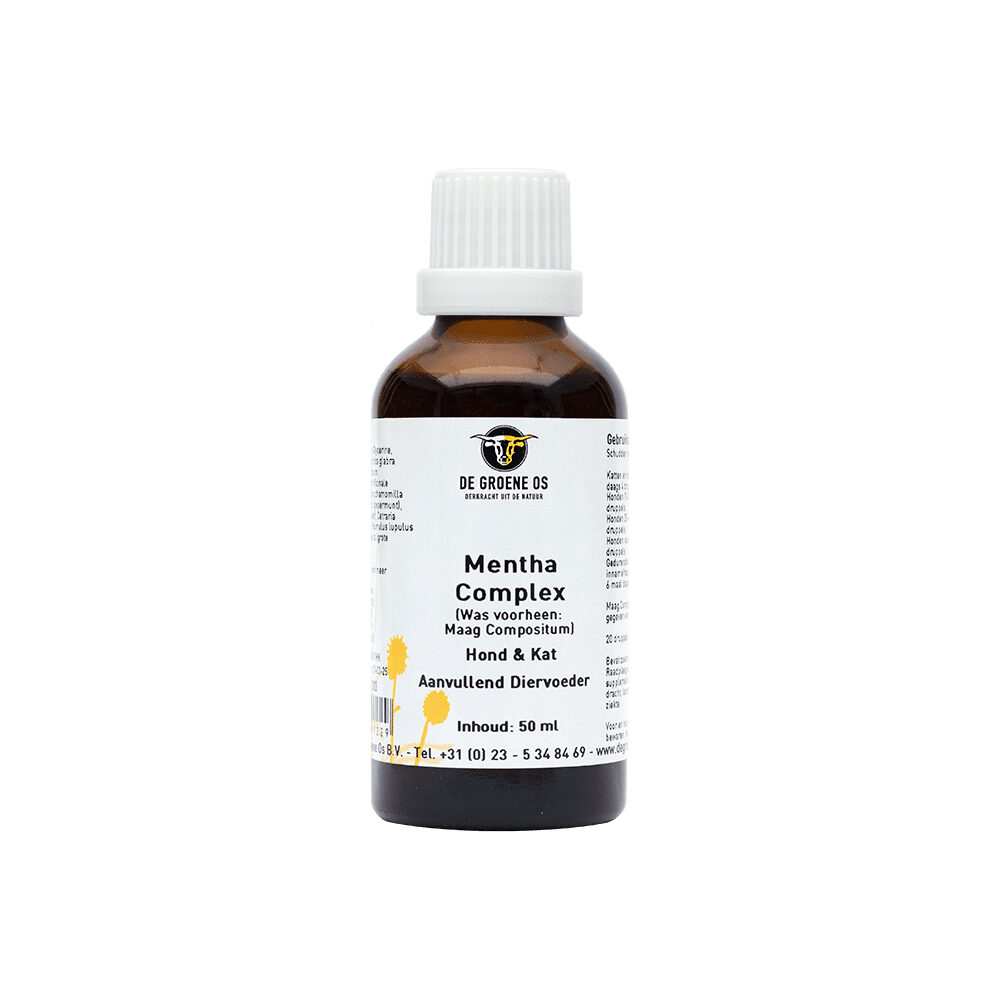 Groene Os Mentha Complex - Hond/Kat