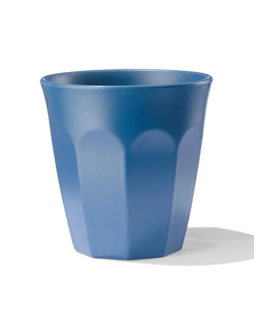 gobelet 300 ml mélamine bleu mat