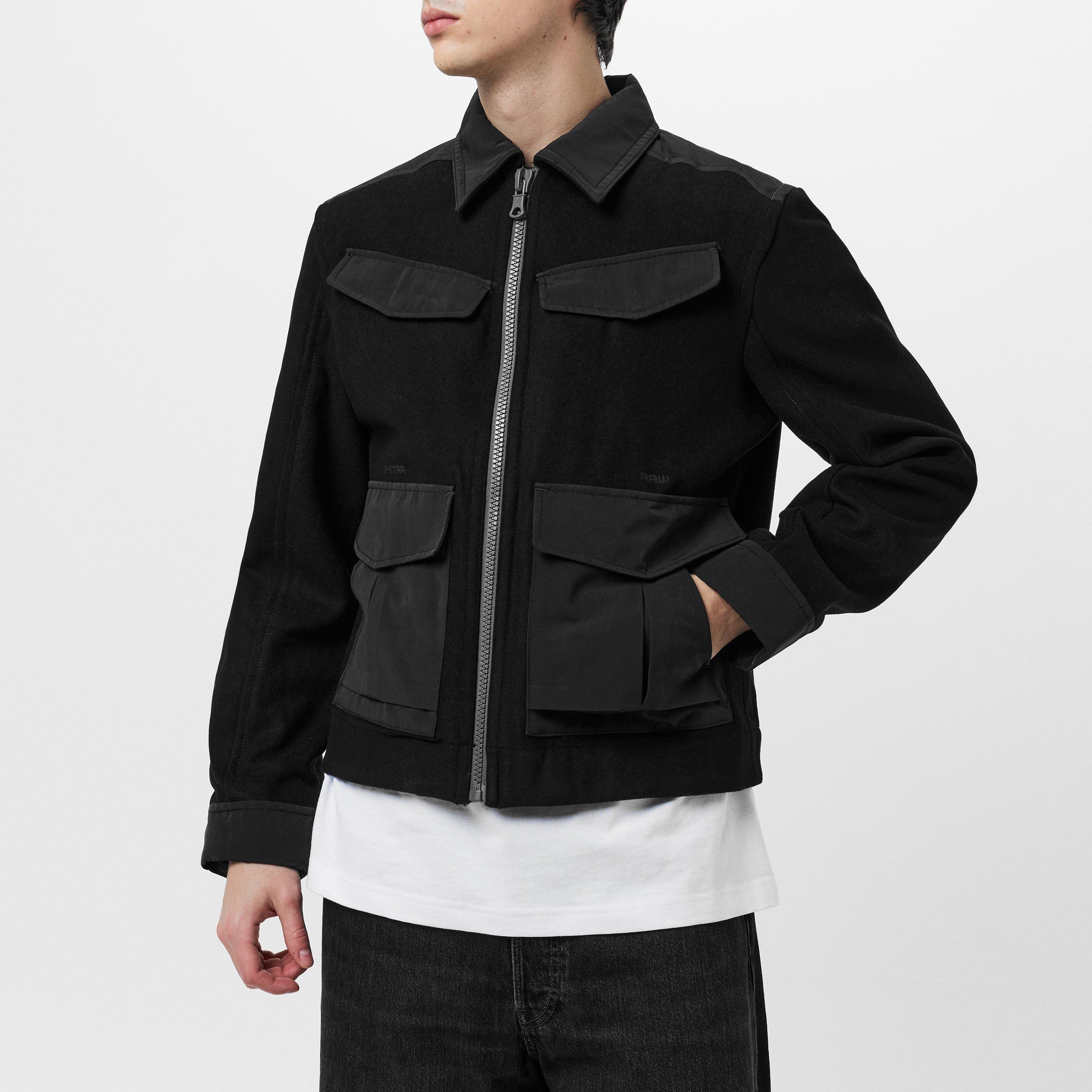 G Star Short Wool Jacket