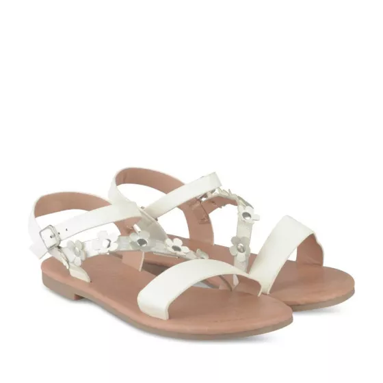 Sandales BLANC LITTLE LOLITA