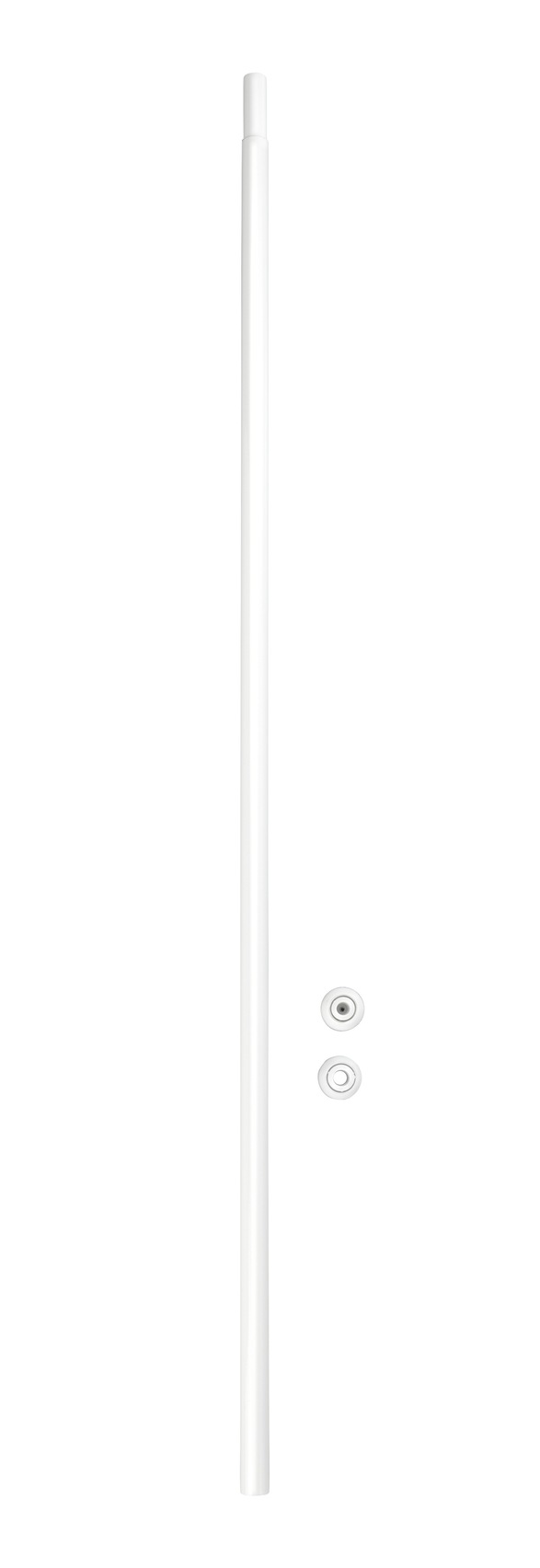 Wenko telescopische douchestang ø20mm 70-115cm wit