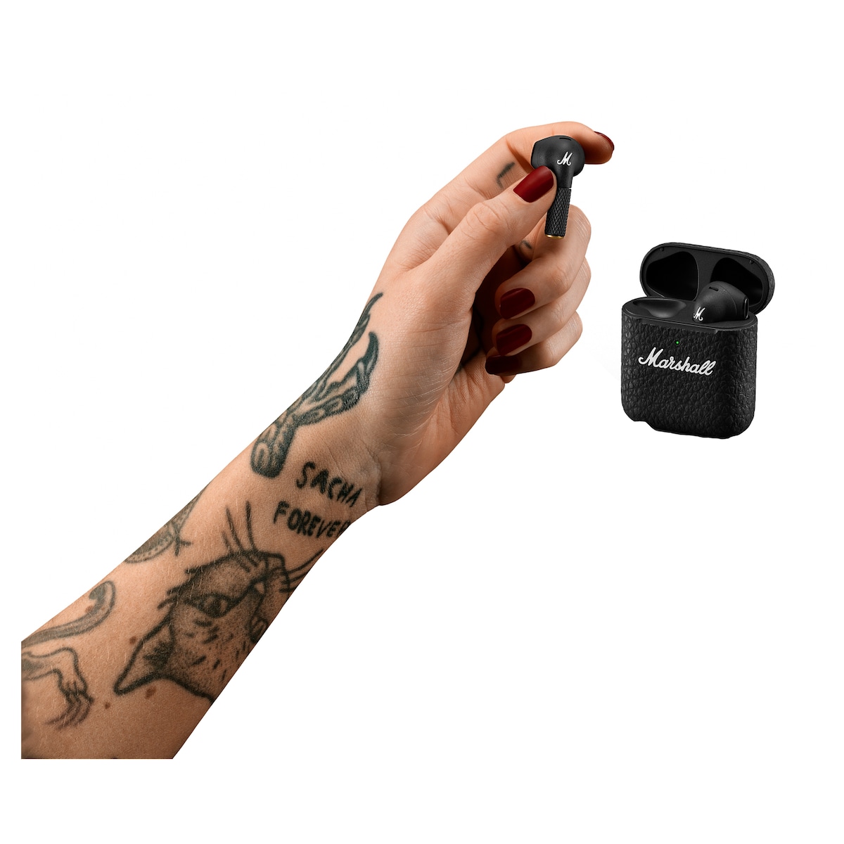 Marshall Minor III helt trådløse in-ear hodetelefoner (sort)