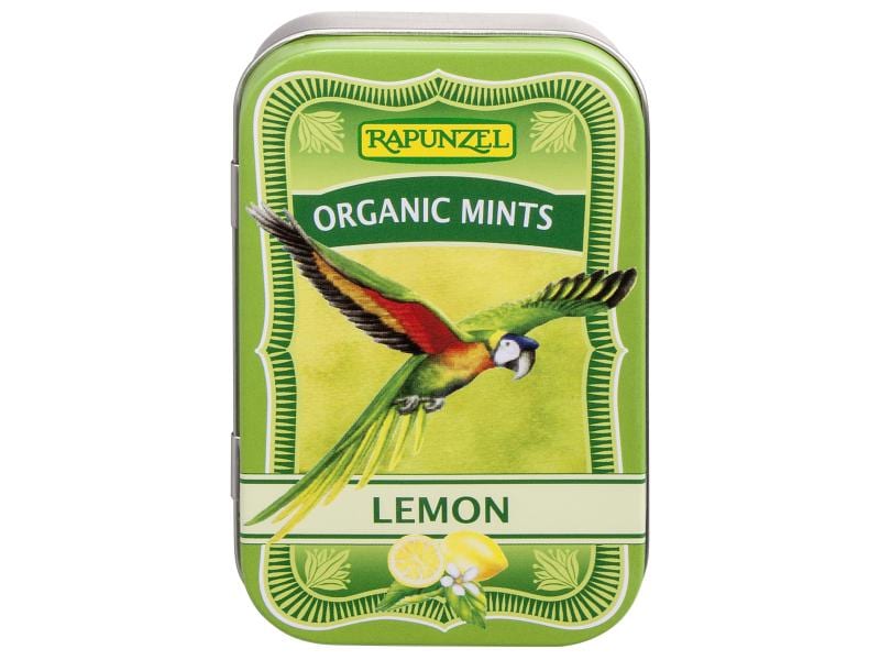 Rapunzel Bonbons Bio Organic Mints Lemon  50 g Bio Bonbons Organic Mints Lemon
