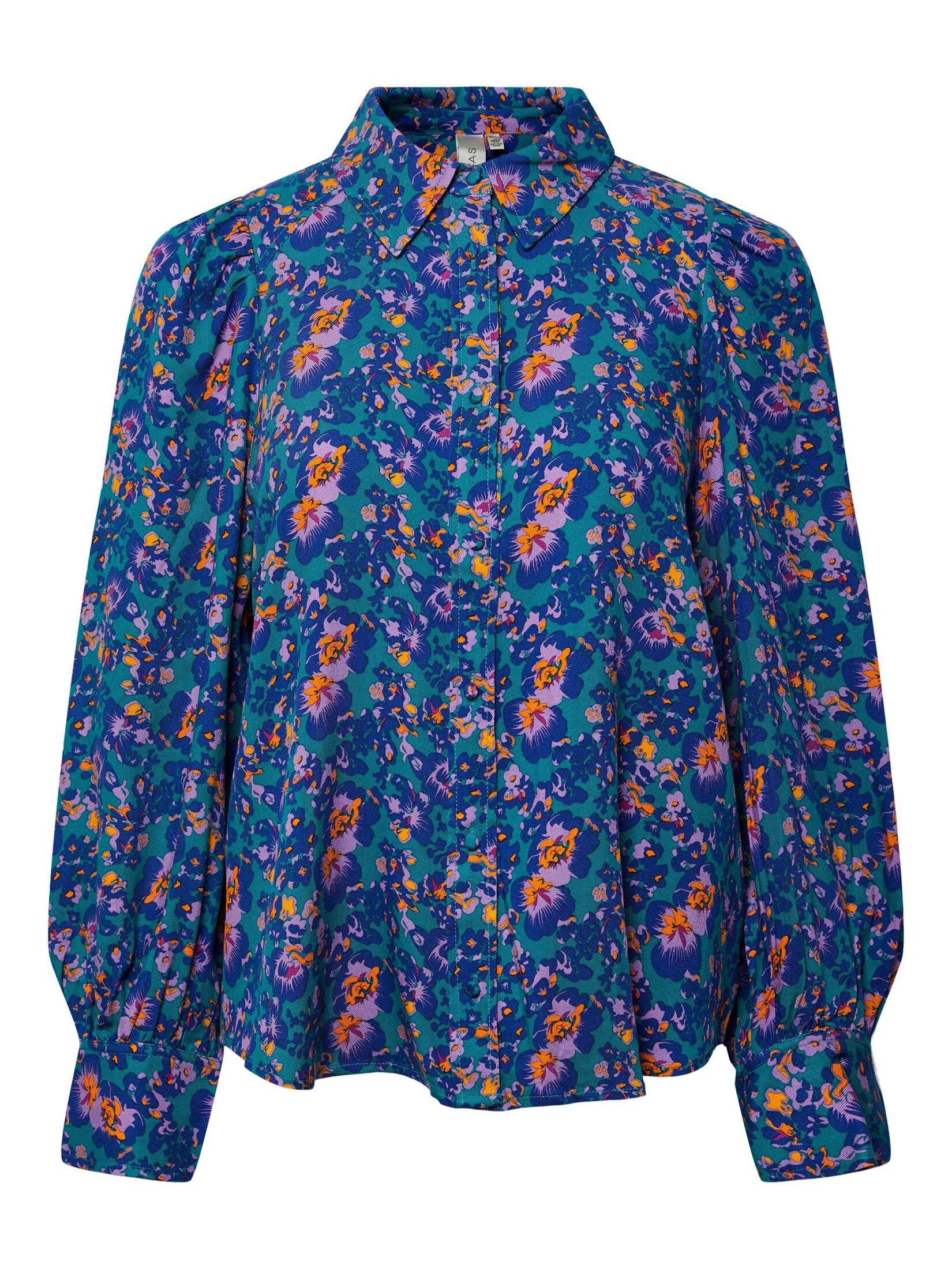 YAS| Damen Bluse YASORCHI LS SHIRT Langarm