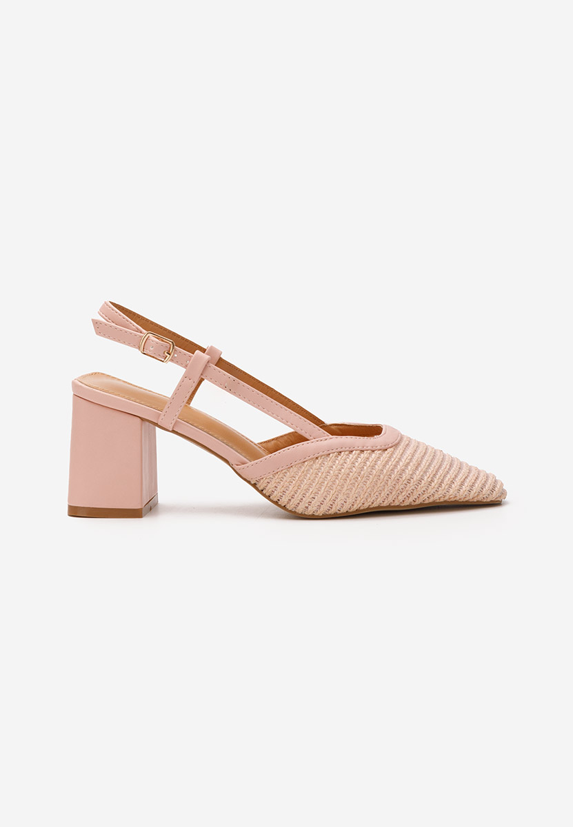 Chaussures slingback roses Triabela