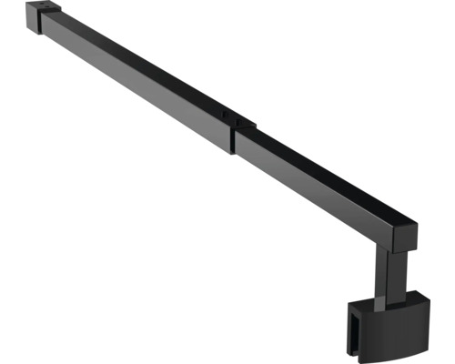 form&style MODENA vierkante stabilisatiestang, uitschuifbaar van 730 tot 1200 mm, matzwart
