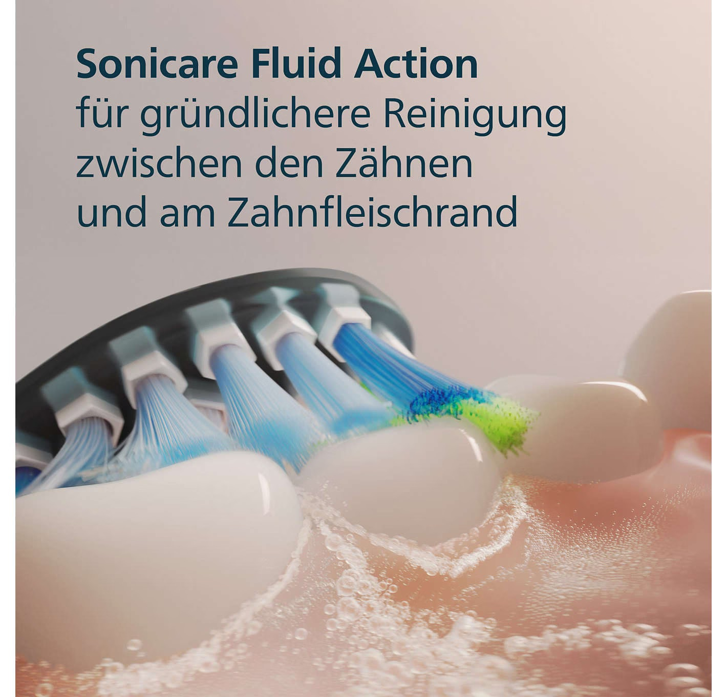 (4er Set) C3 Premium Plaque Defence Ersatz Zahnbürstenkopf für Philips Sonicare Elektrische Zahnbürsten (HX9044/33) - Schwarz