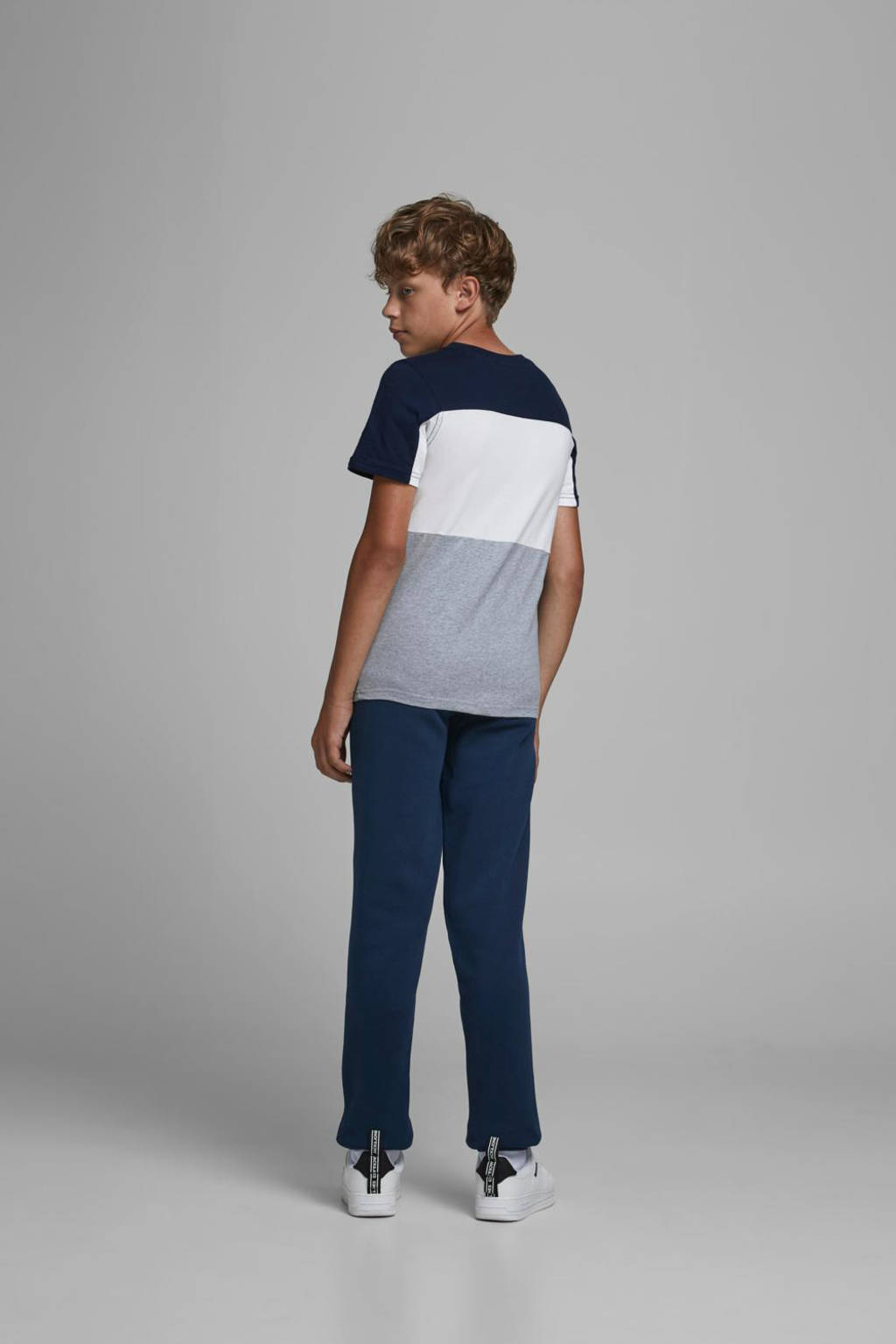 JACK & JONES joggingbroek Gordon donkerblauw