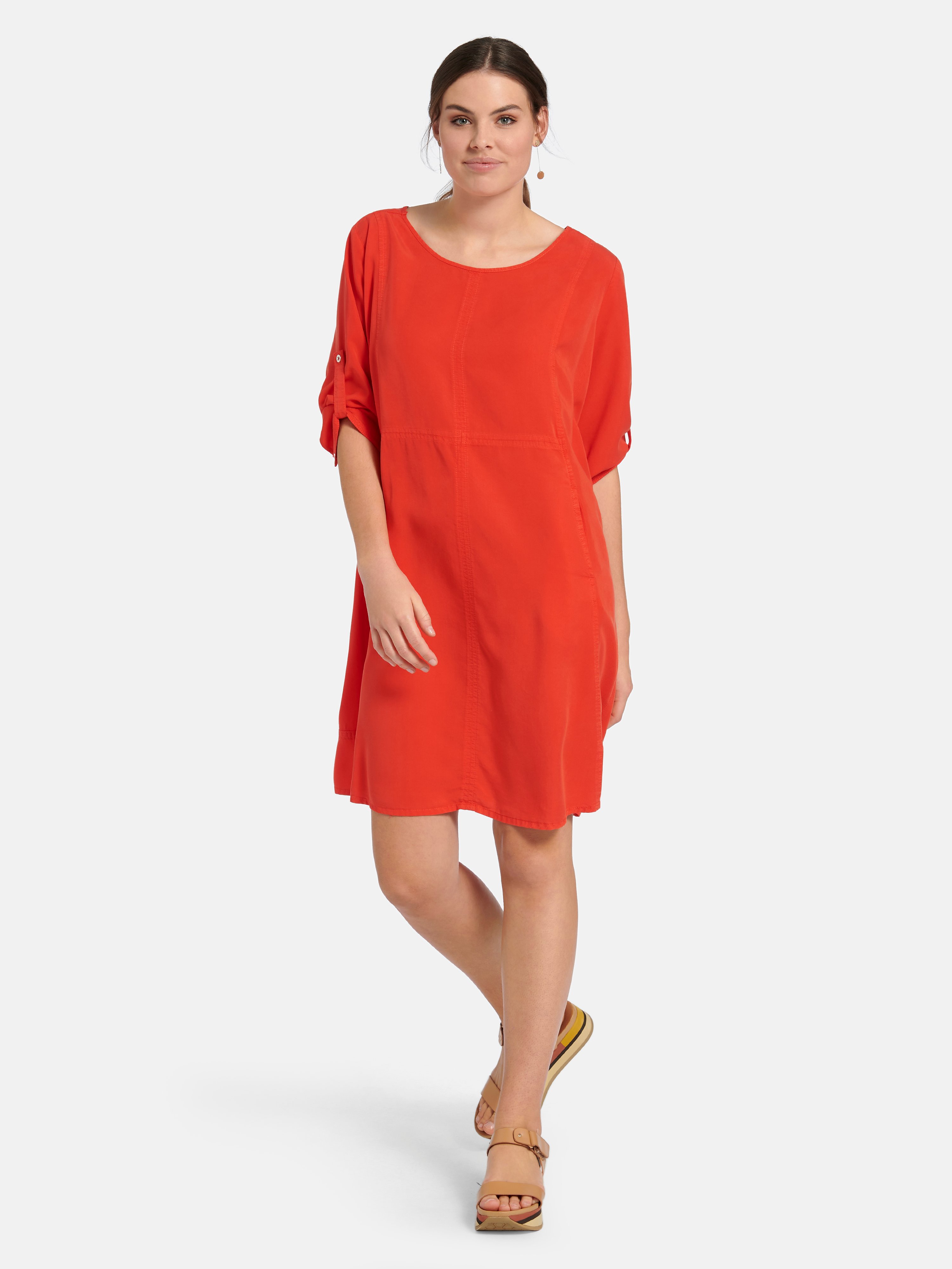 Kleid mit 3/4-Arm