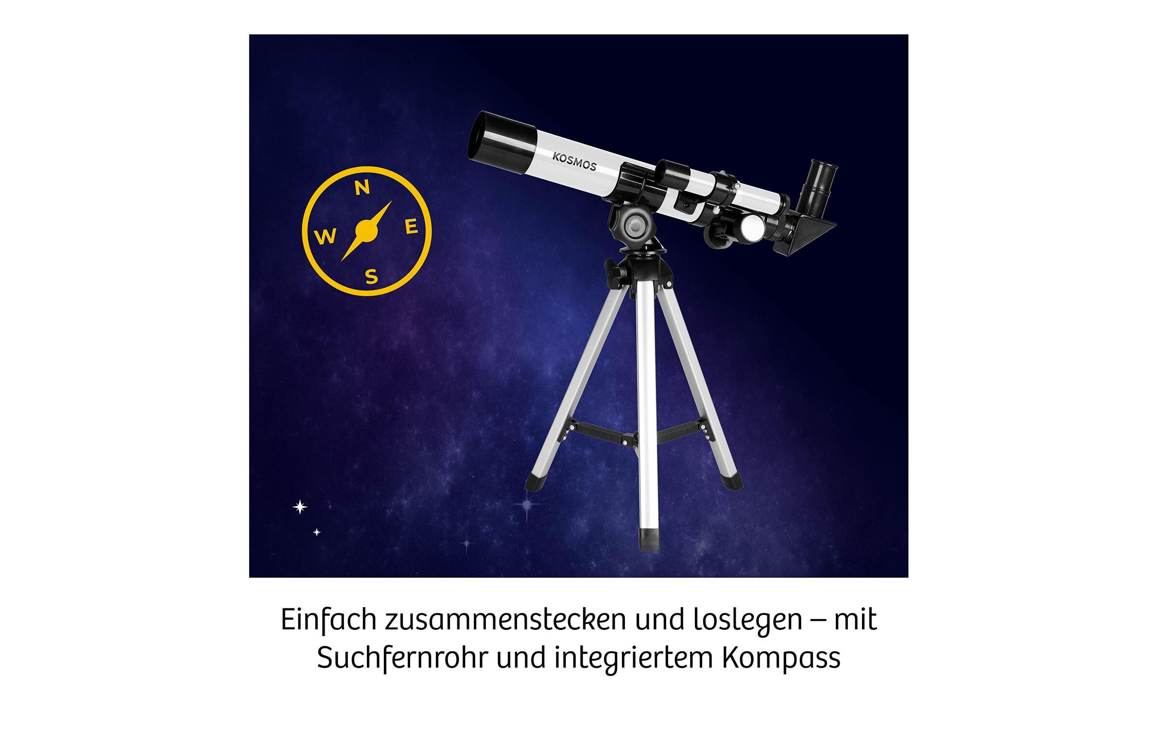 Entdecker-TeleskopStarter-Set für Sternbeobachtungen
